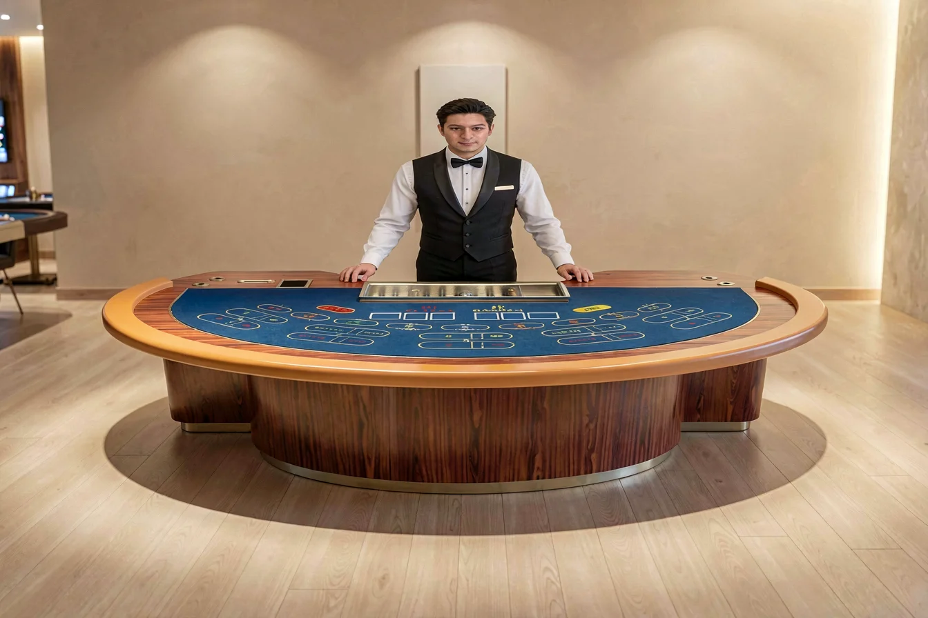 RFID casino roulette table