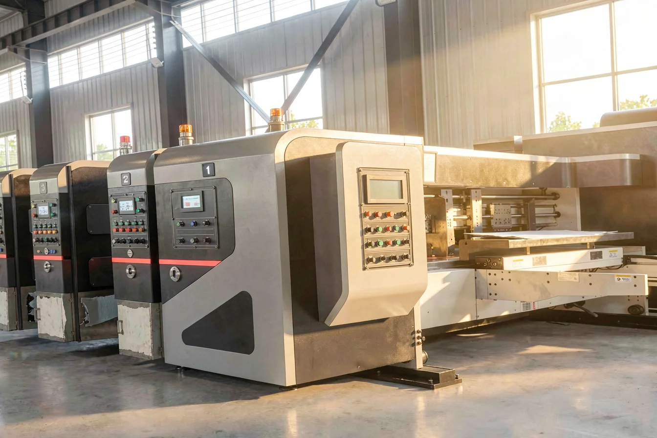 High-efficiency carton box punching machine