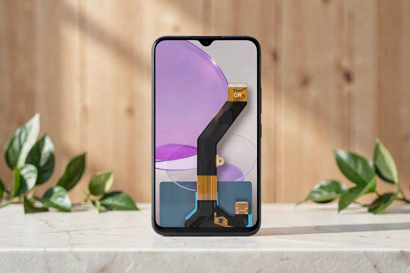 Premium itel A60s smartphone display