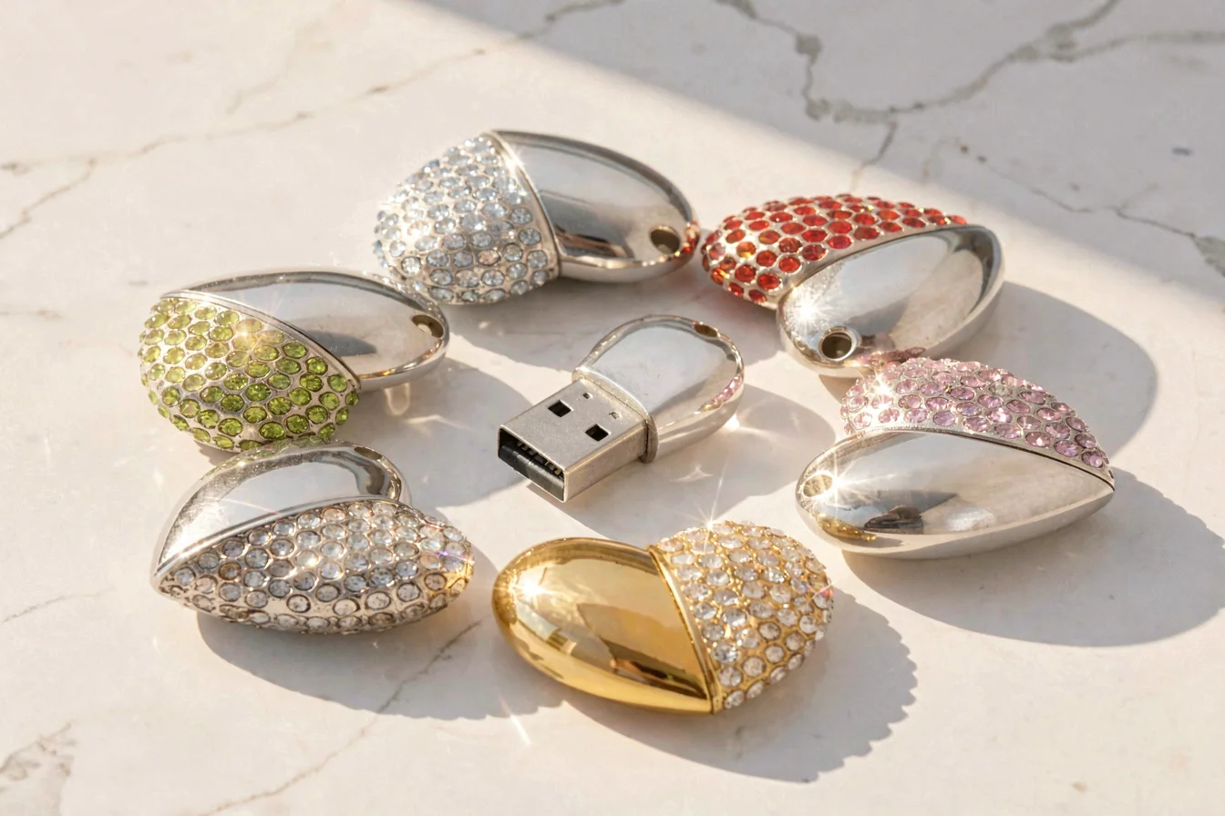 Top-rated heart shaped usb drive