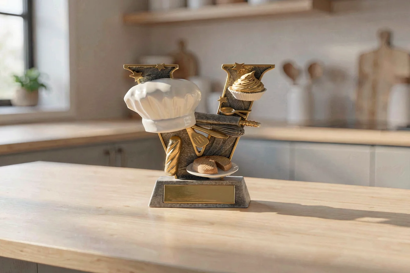 Trending resin chef statue
