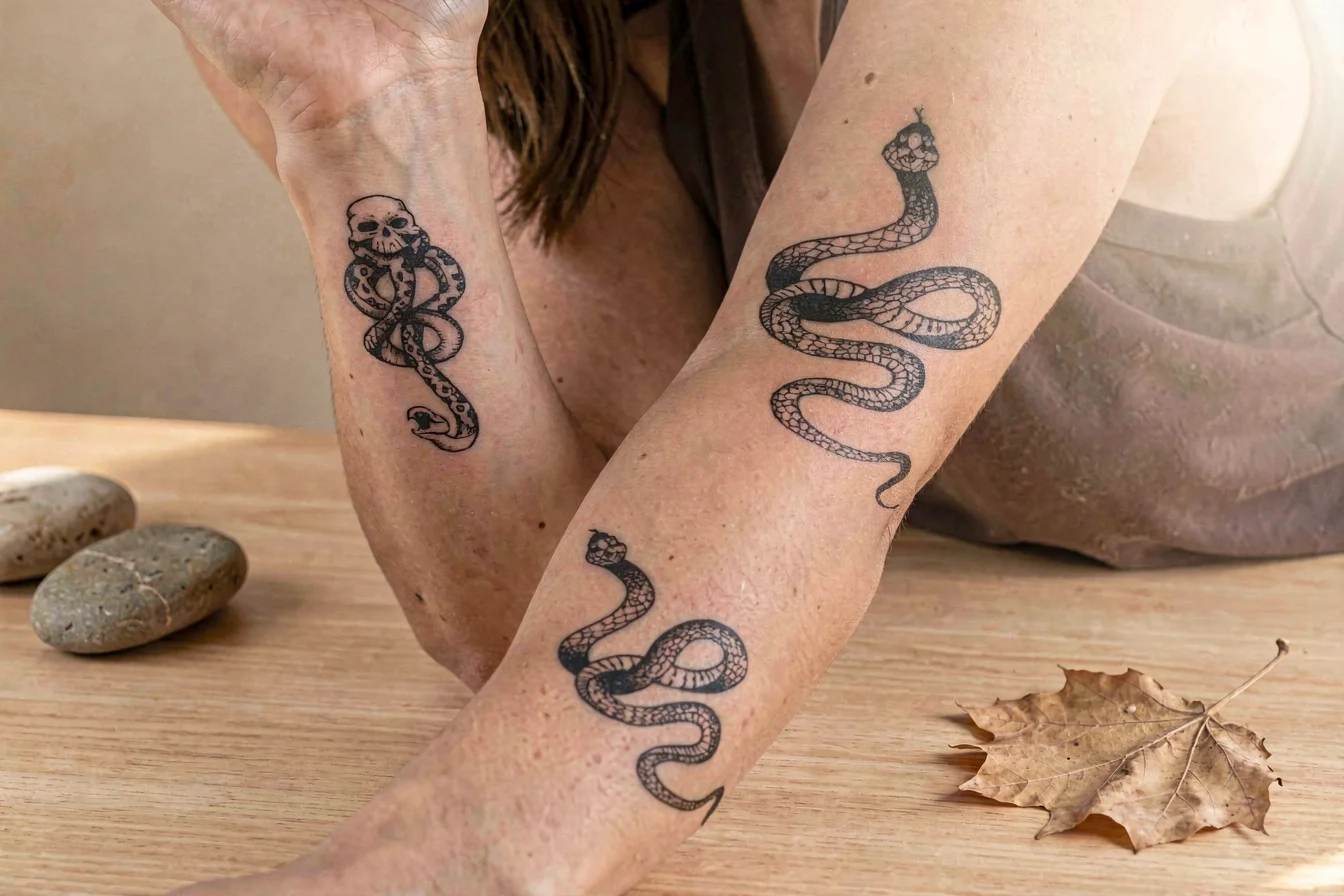 Certified snake tattoos