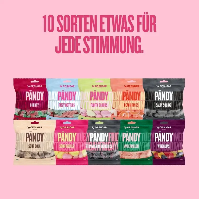 10 Pandy Flavors