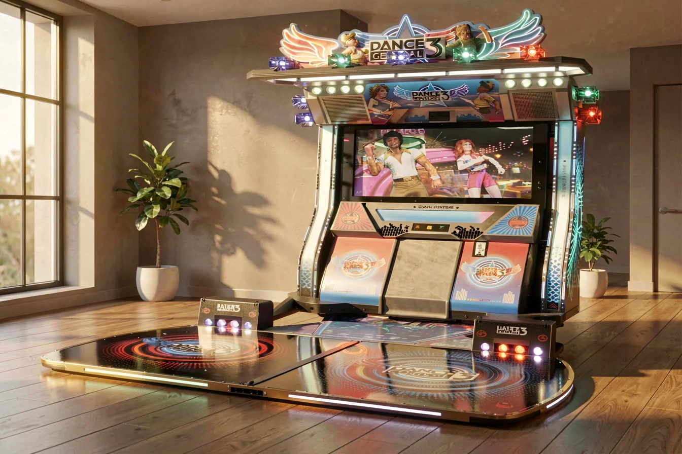 Latest Pump It Up arcade machine