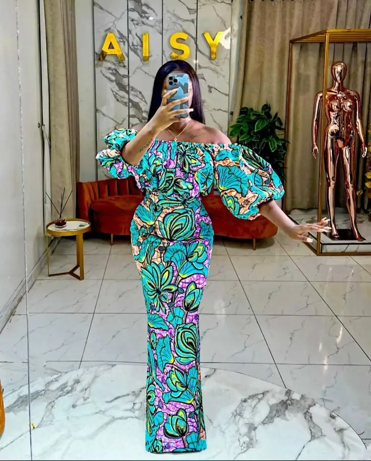 latest chitenge dresses for ladies Chitenge Dress Style for 2024