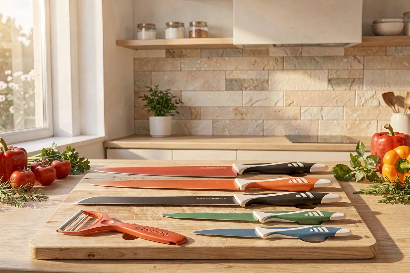 Ergonomic Swiss Line Knife vs Traditional Kitchen Knife