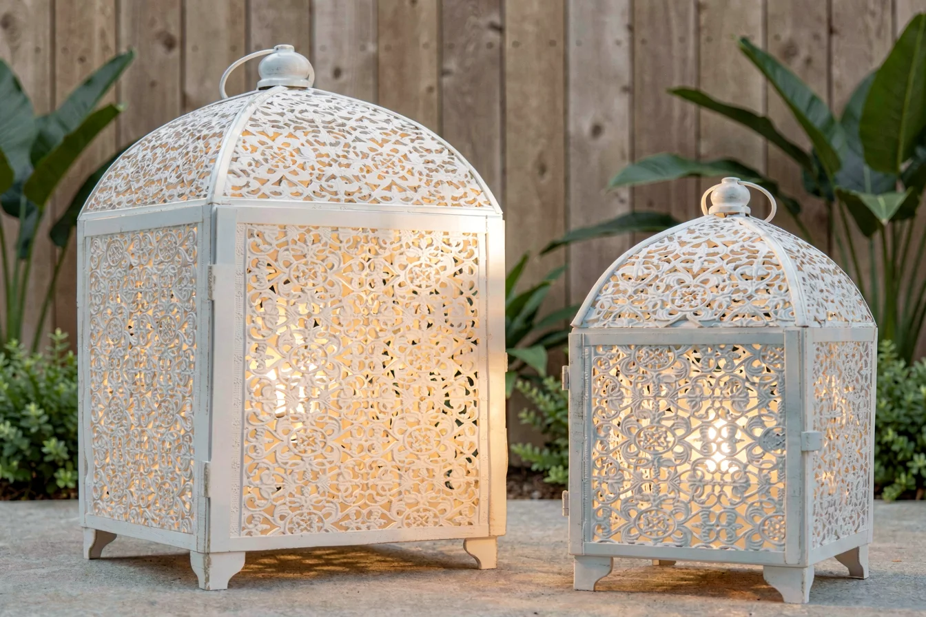 Premium large decorative ceramic lanterns