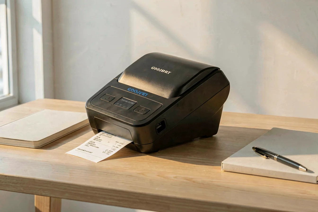 High-performance thermal printer with self-cutting feature
