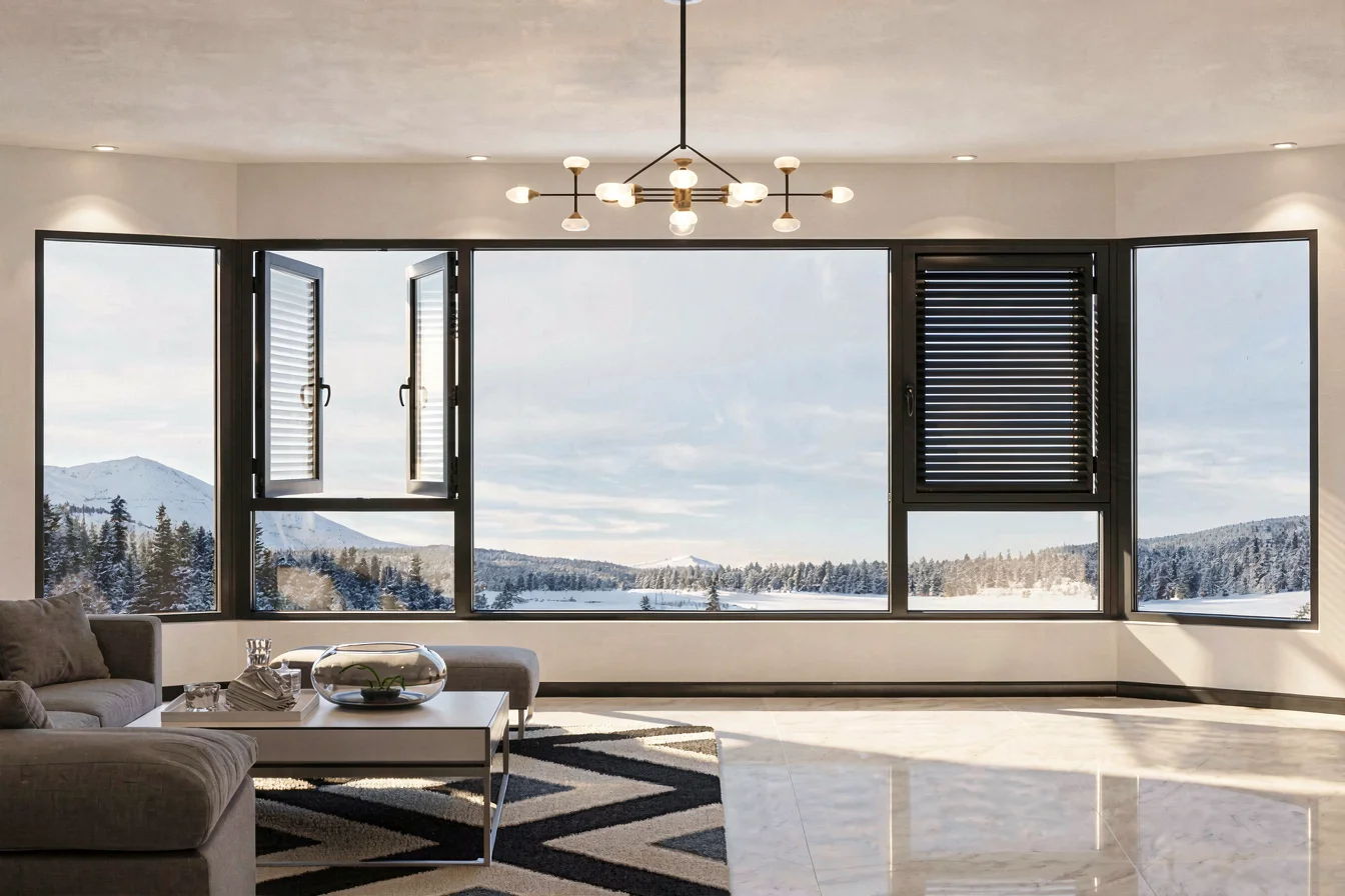 Premium jalousie casement window