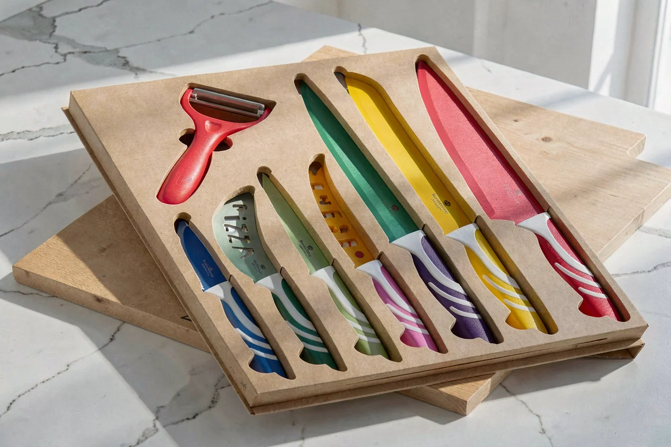 Multi-piece royalty line knife