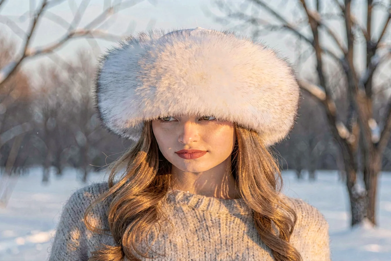 premium mongolian fur hat