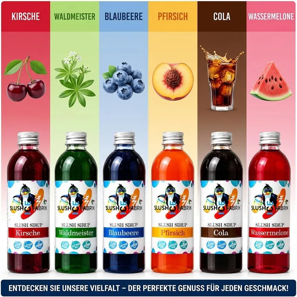 Slush Flavor Chart