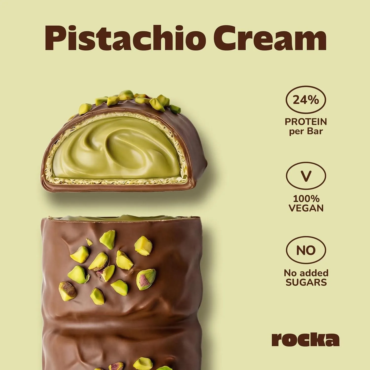 Rocka Waffle Protein Bar Nutrition Table