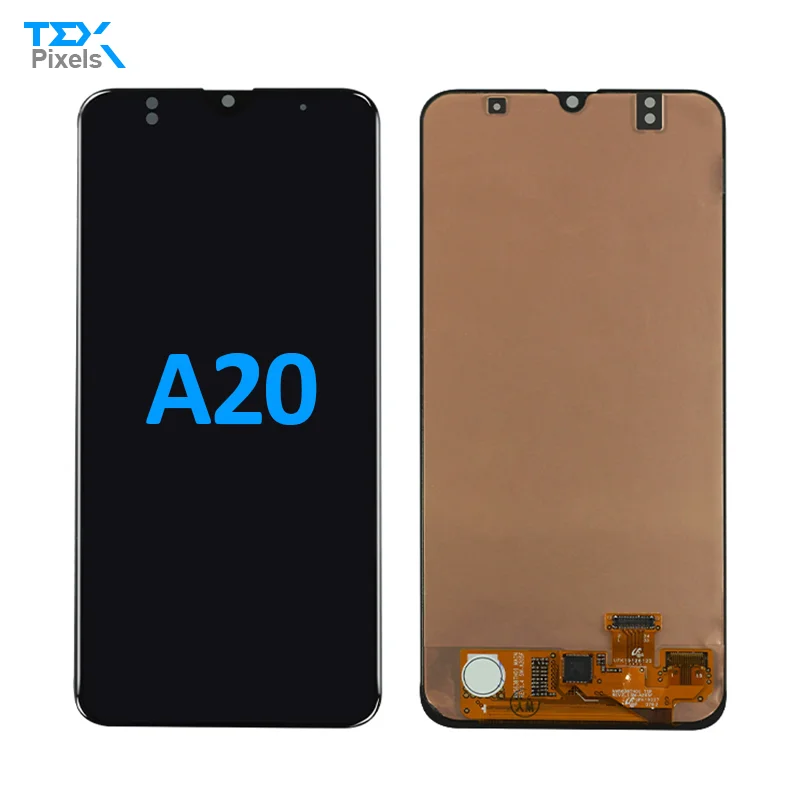 

Mobile phone orginal LCD display touch digitizer assembly screen replacement OLED display for Samsung Galaxy A20