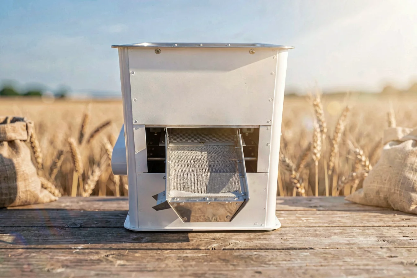 Electric mini wheat cleaning machine