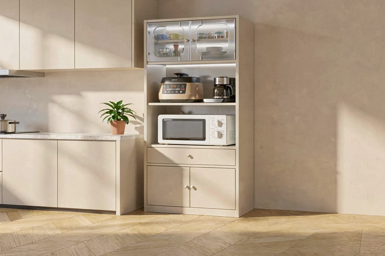 High-durability plastic cabinet