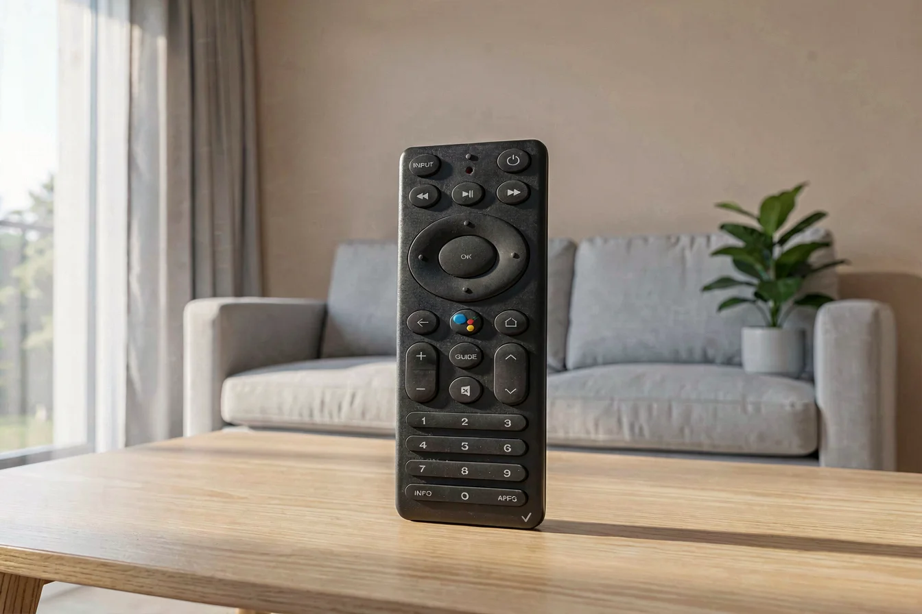 Certified RoHS compliant remote control