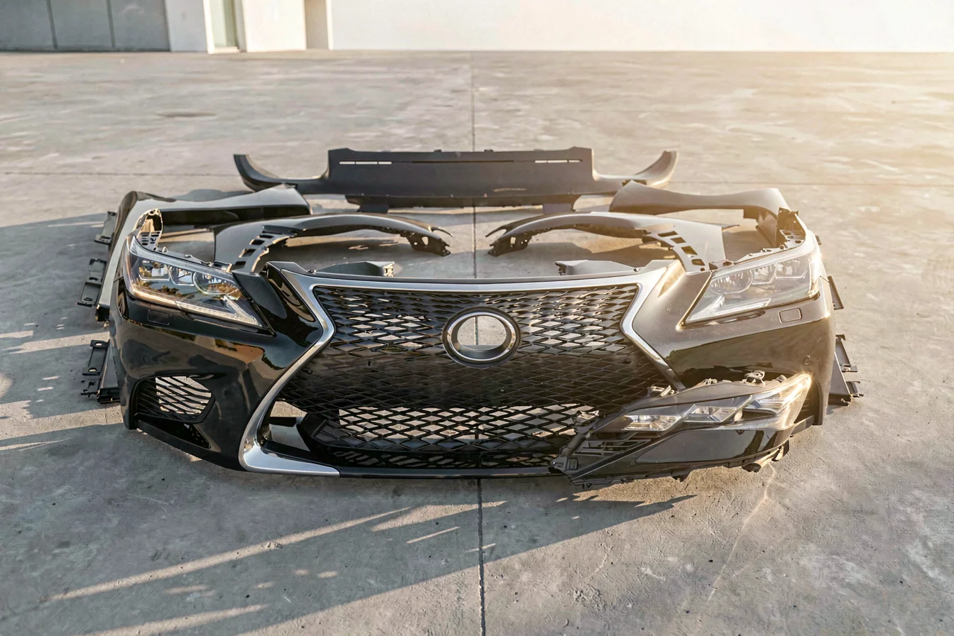 Conversion Lexus GS front bumper