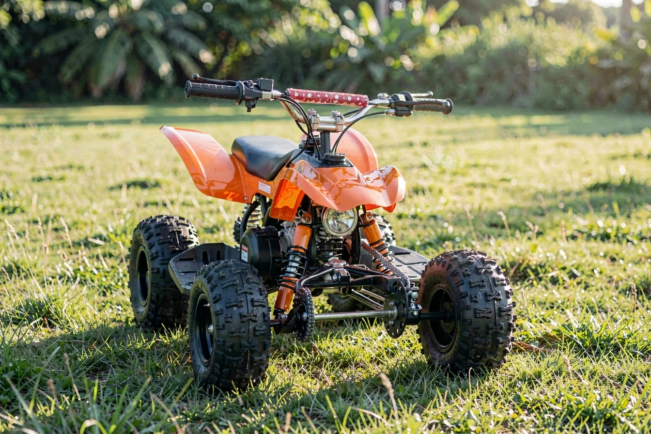 Safety-focused 49cc 4-stroke ATV