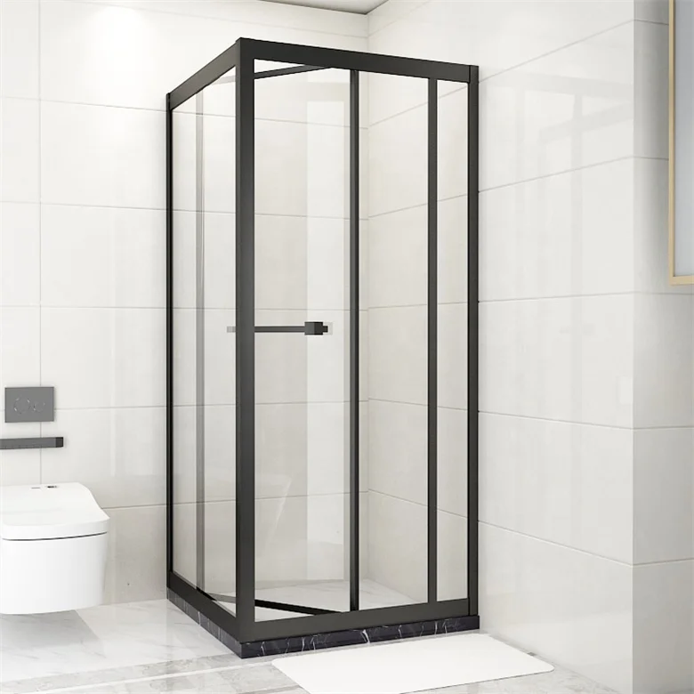 

Shower Doors Frameless Tempered Glass Cheap Bathroom Doors Shower Unit Tempered Glass Shower Rooms Gold