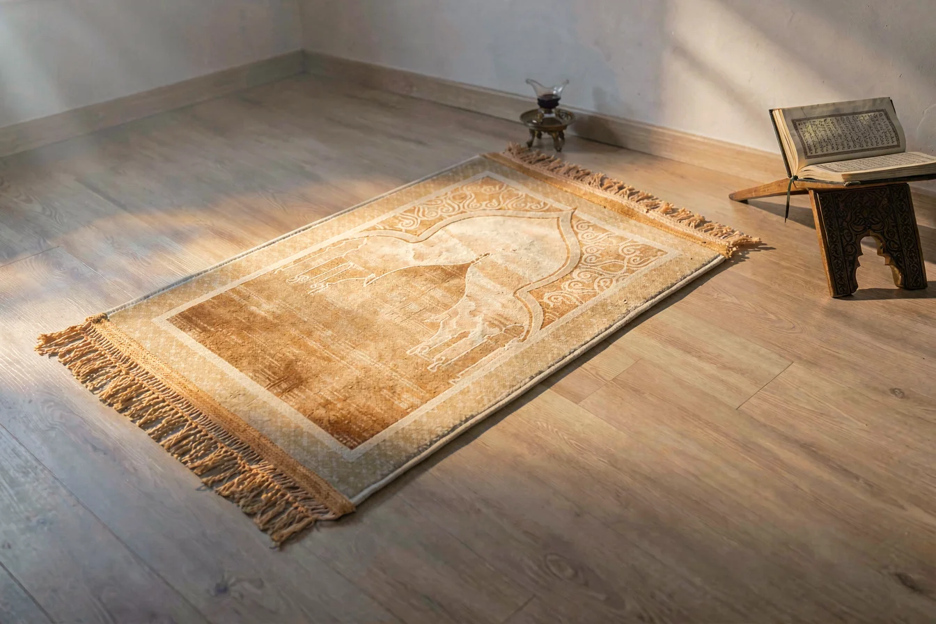 Geometric Aydin prayer rugs