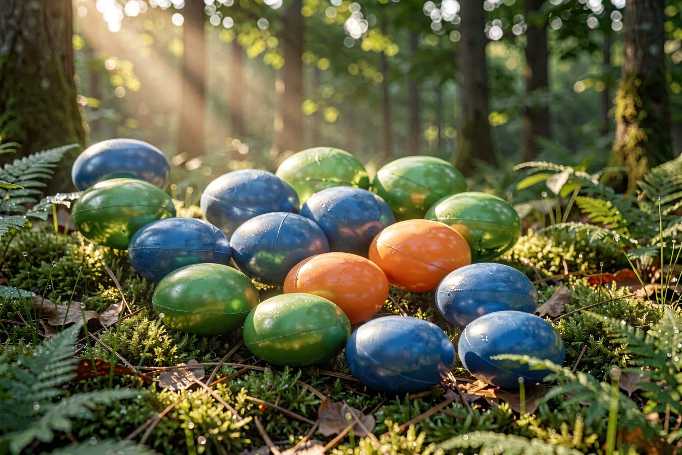Eco-friendly 68 caliber paintballs