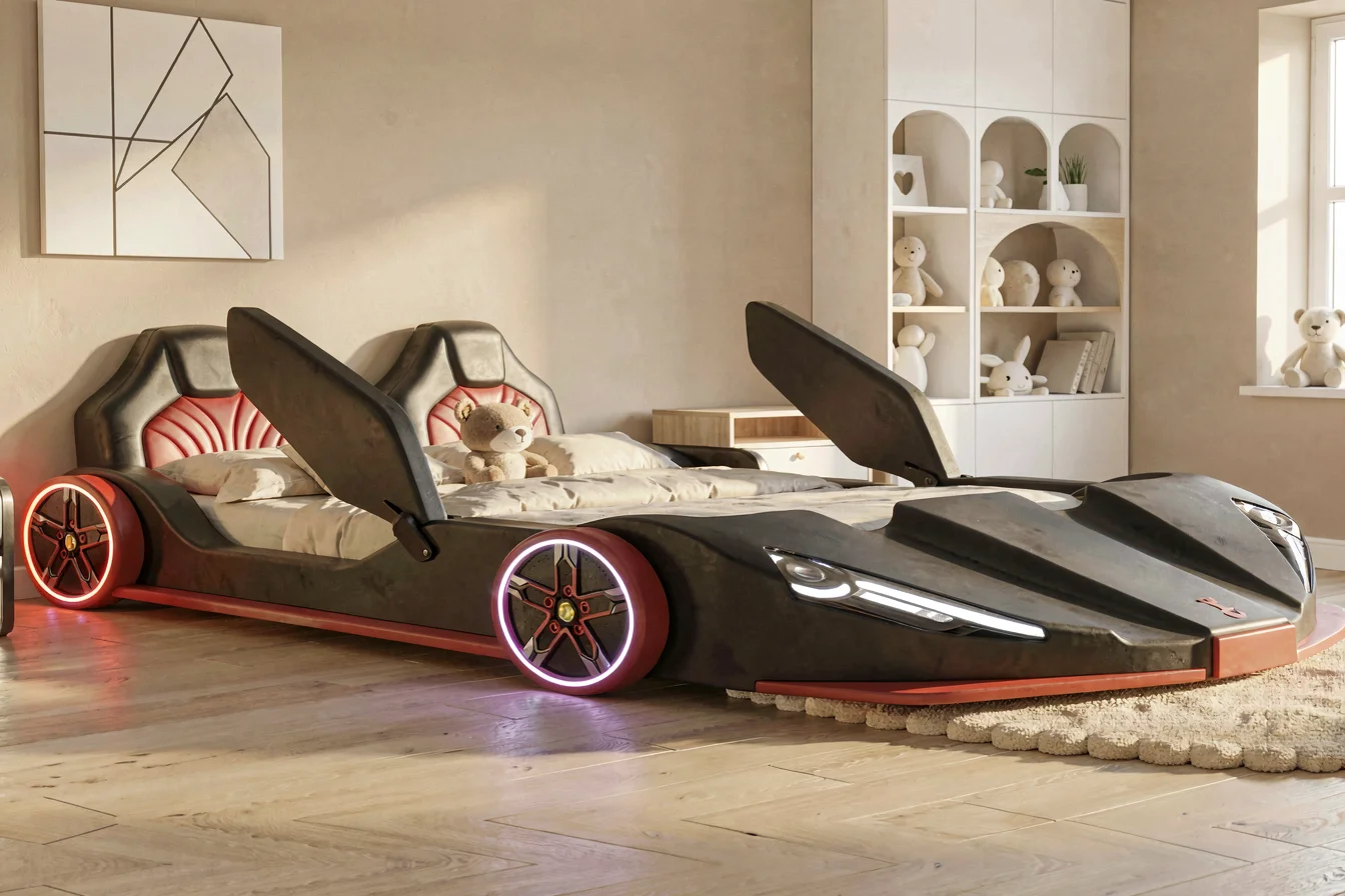 trendsetting Kids Car Bed