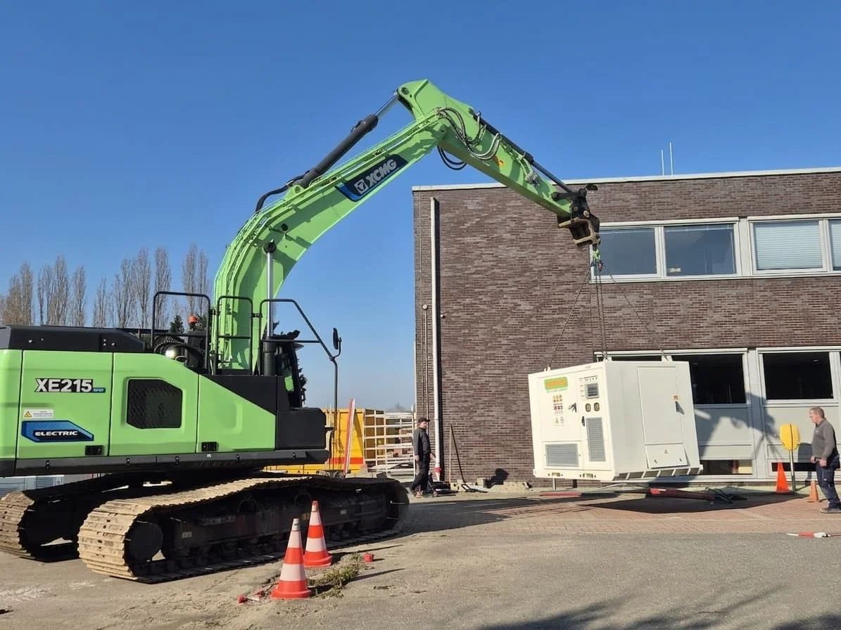 Belgium Construction Site
