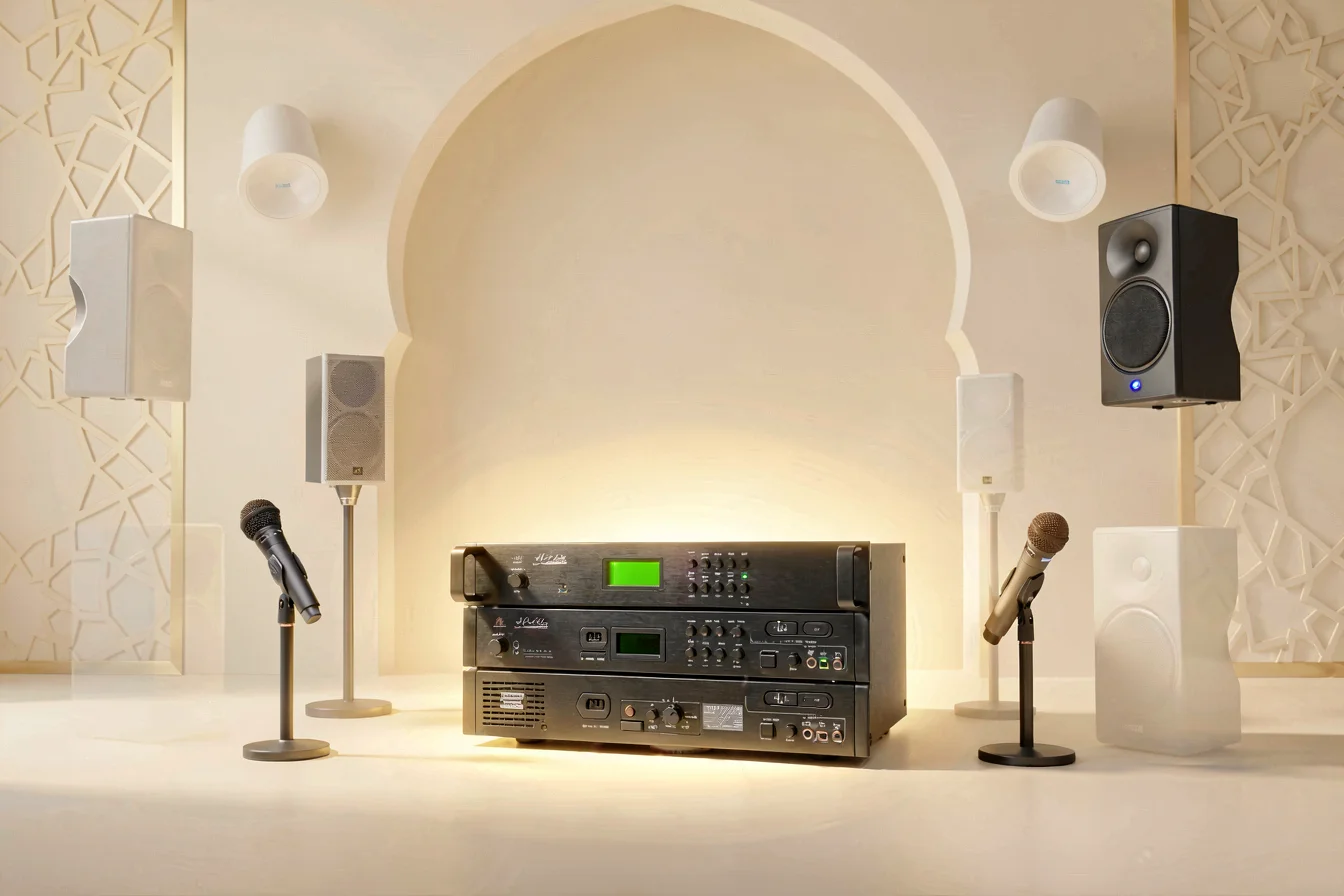 High-power amplifier for mosque