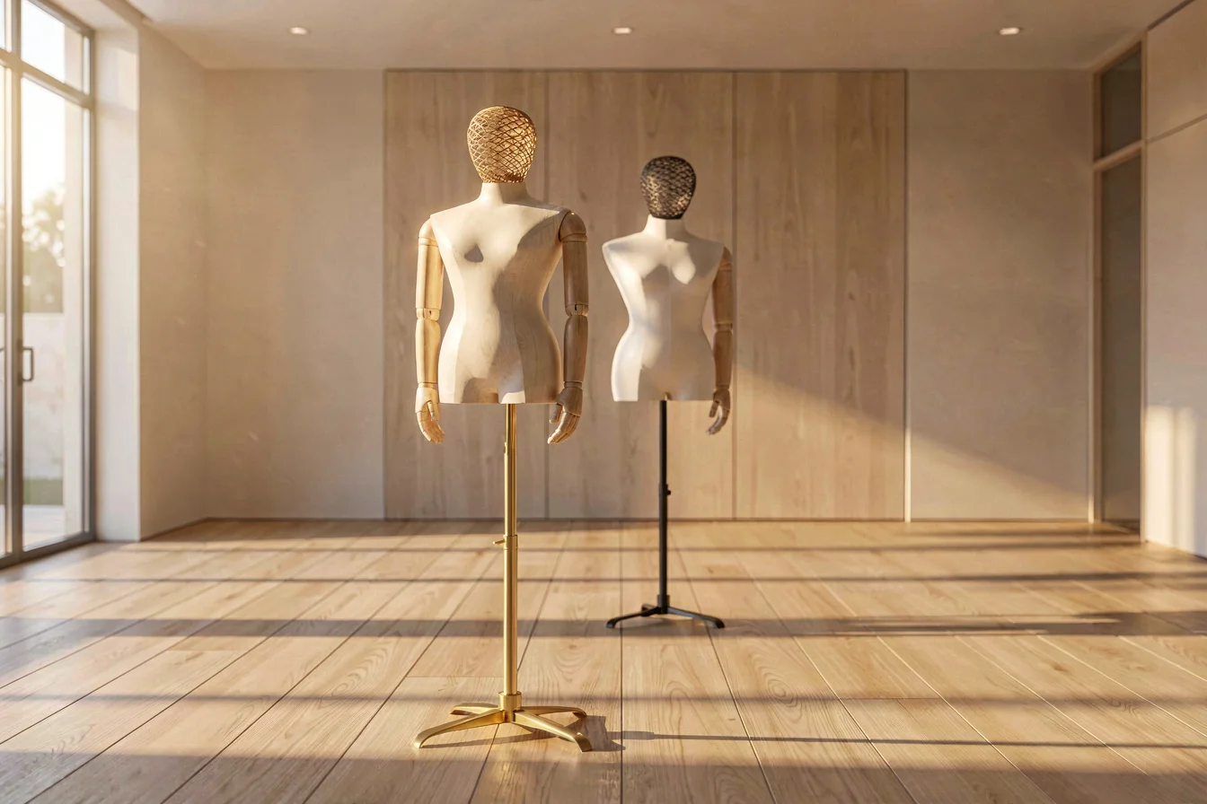 authentic rotating wooden dummy