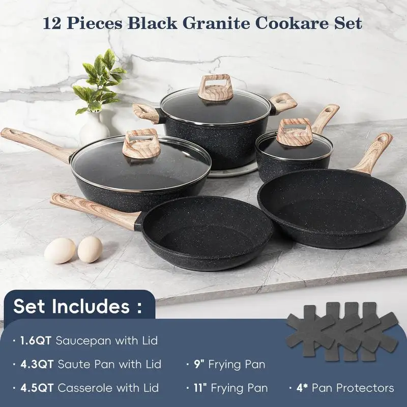 12-Piece Set Includes