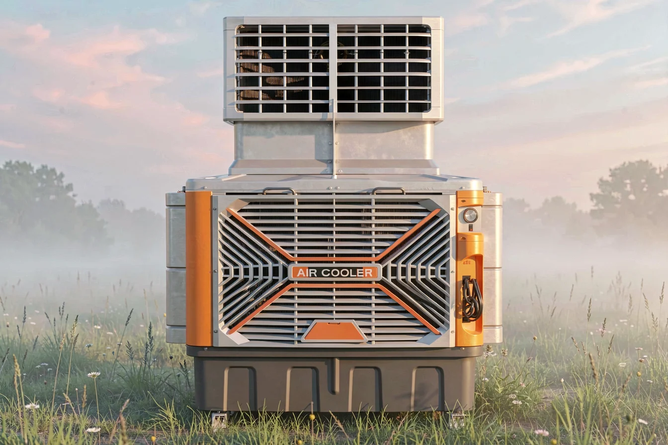 High-density 100kW air cooler