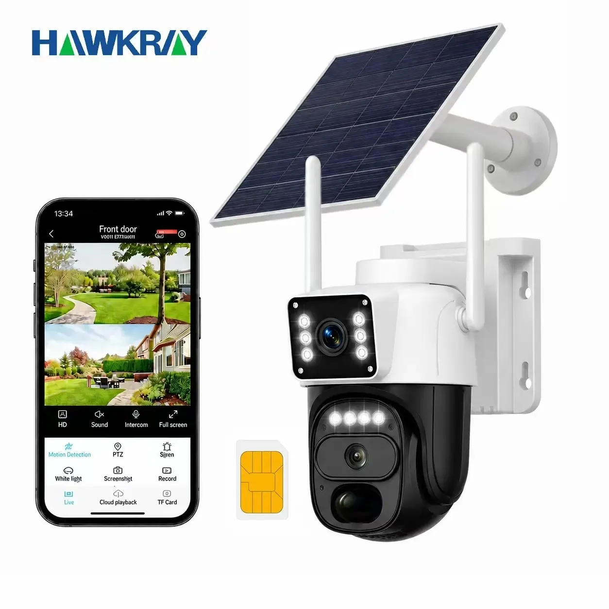 Hawkray 4G LTE Solar Camera System