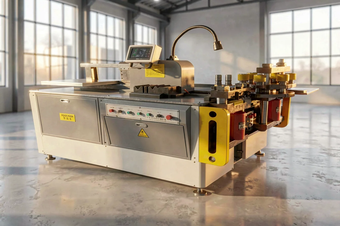 Precision copper busbar bending machine