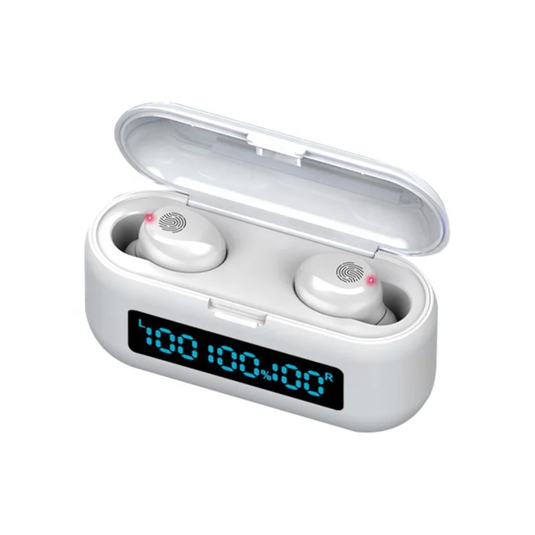 

New Arrival LED display Mini In-ear Sports Running Wireless Headphones