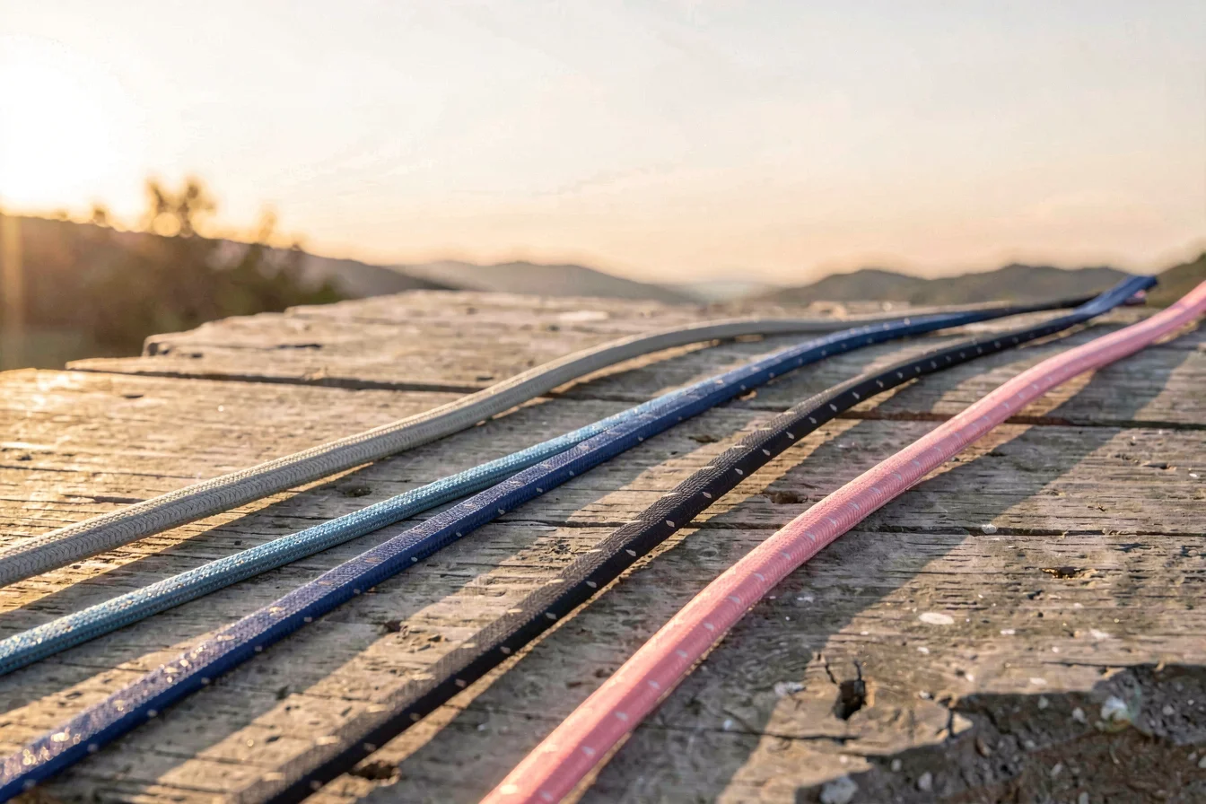 High-performance reflective elastic cord