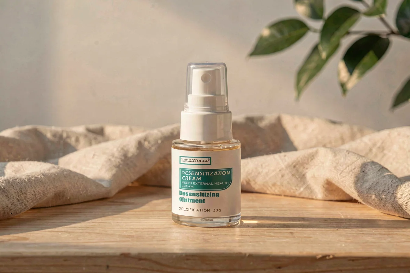 Discreet delay spray