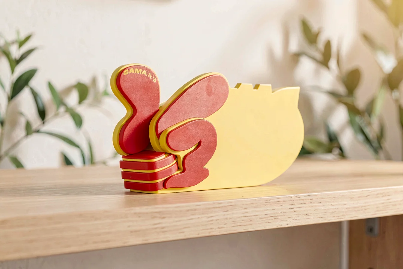 High-impact flexible shelf wobbler design