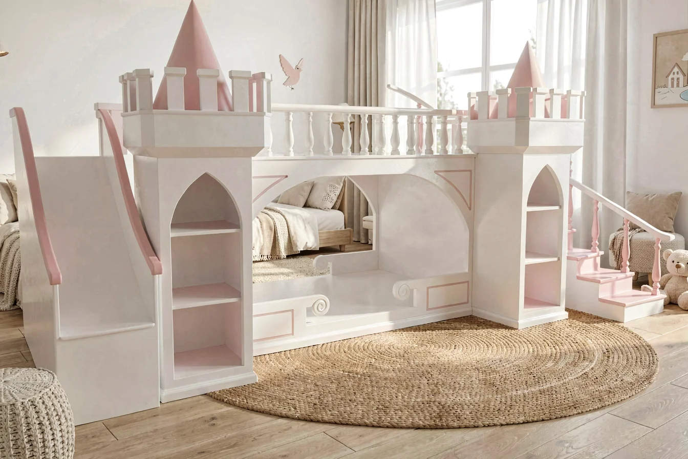 Certified castle slide beds
