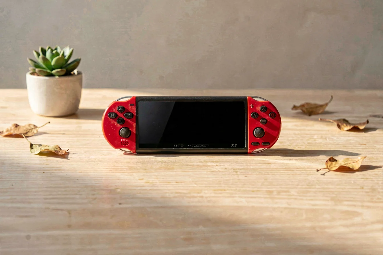 Retro MP5 game player PSP