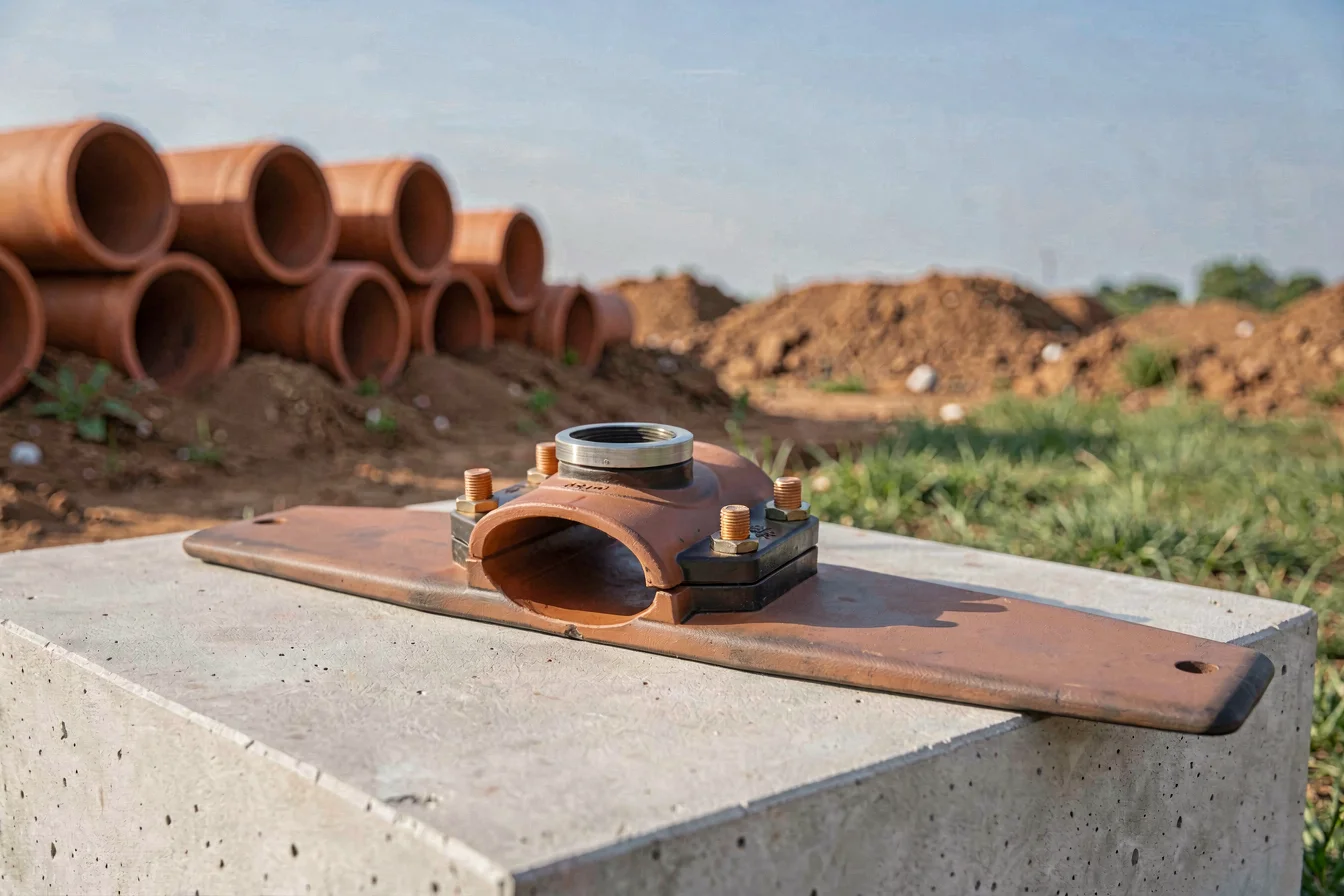 Reinforced terracotta pipes