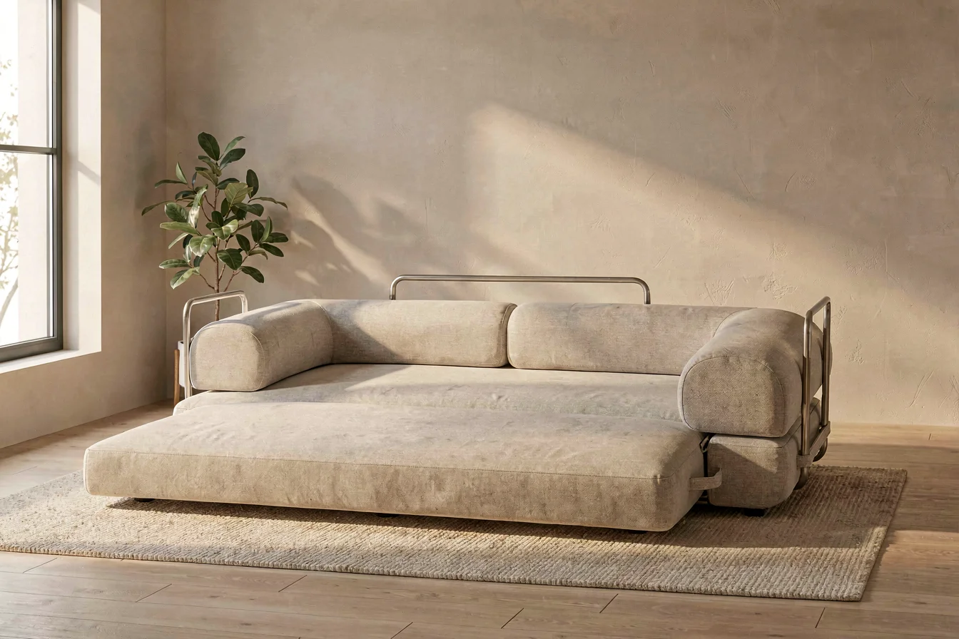 Modular compressed sofa