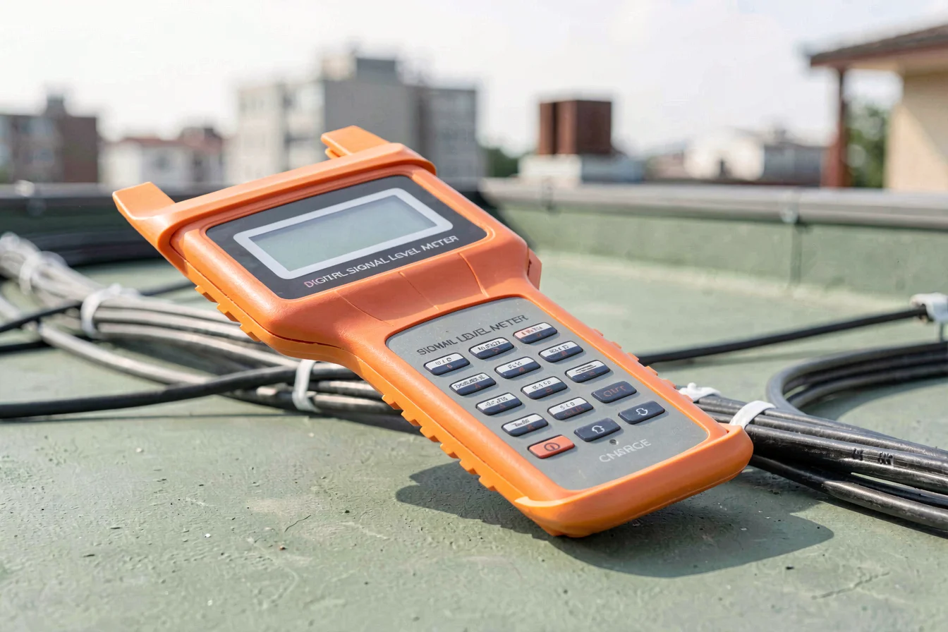Compliance DVB-C Signal Level Meter