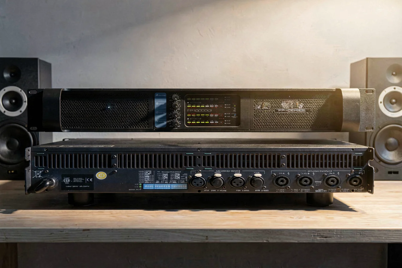 High-performance 2500W power amplifier