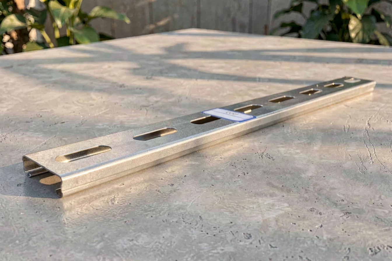 High-duty perforated channel