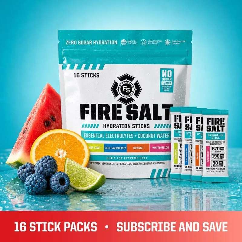 Fire Salt Electrolyte Packets Main Product View