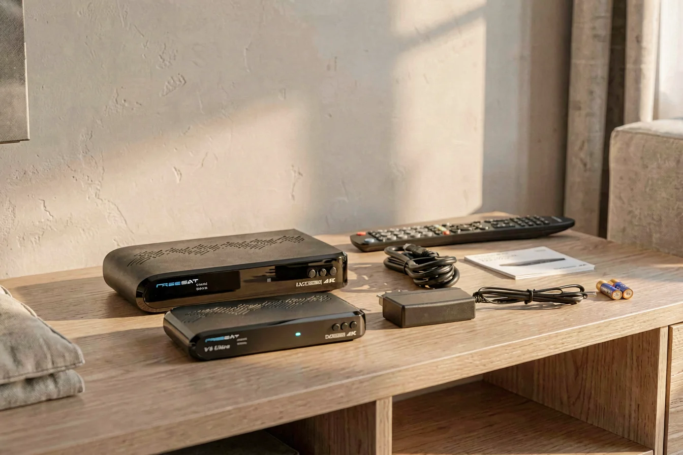 Latest Freesat V8 Super satellite receiver