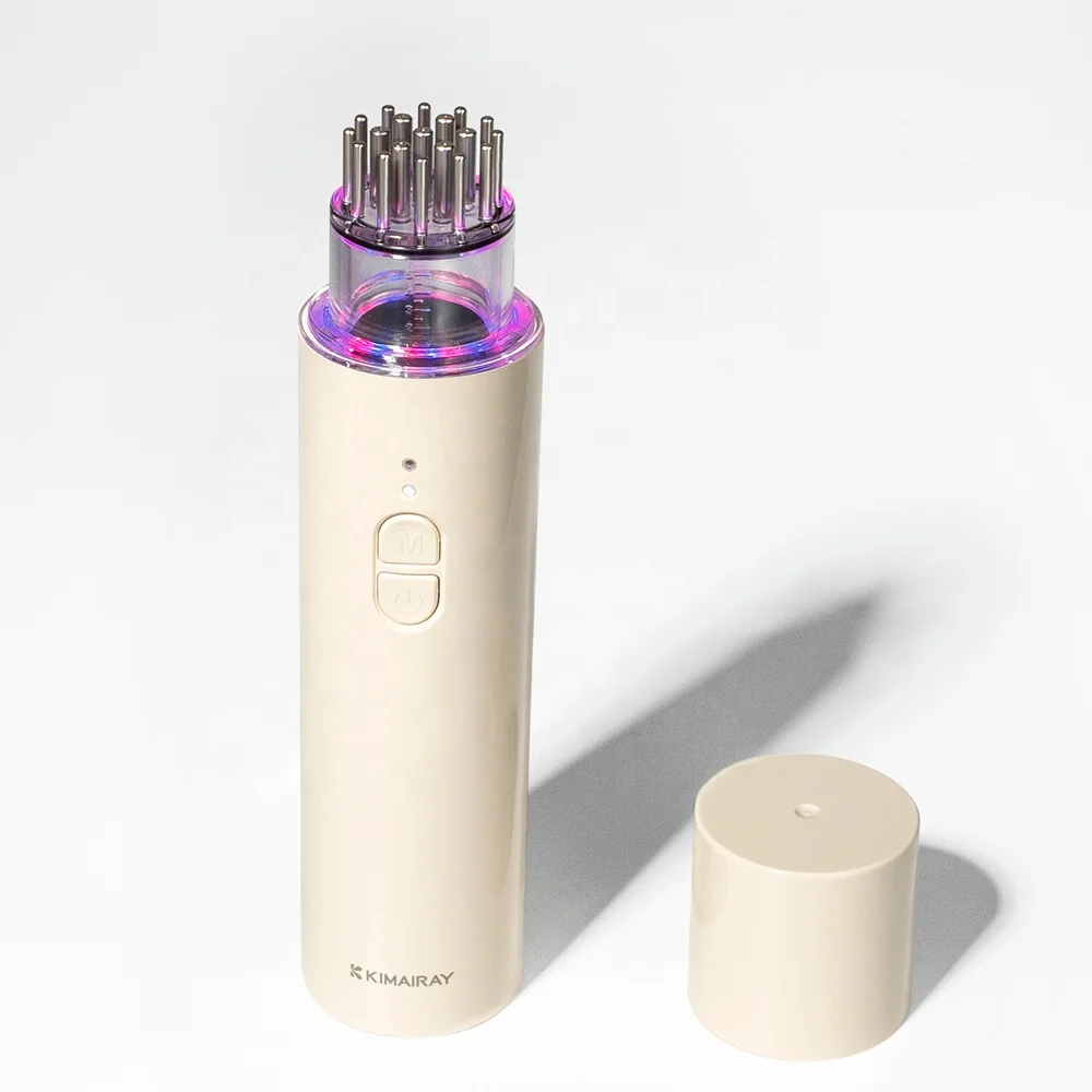 Electric Scalp Massager Comb Hair Oil Applicator Hair Growth Serum Dispenser Hair Oil Applicator Scalp Oil Applicator Device