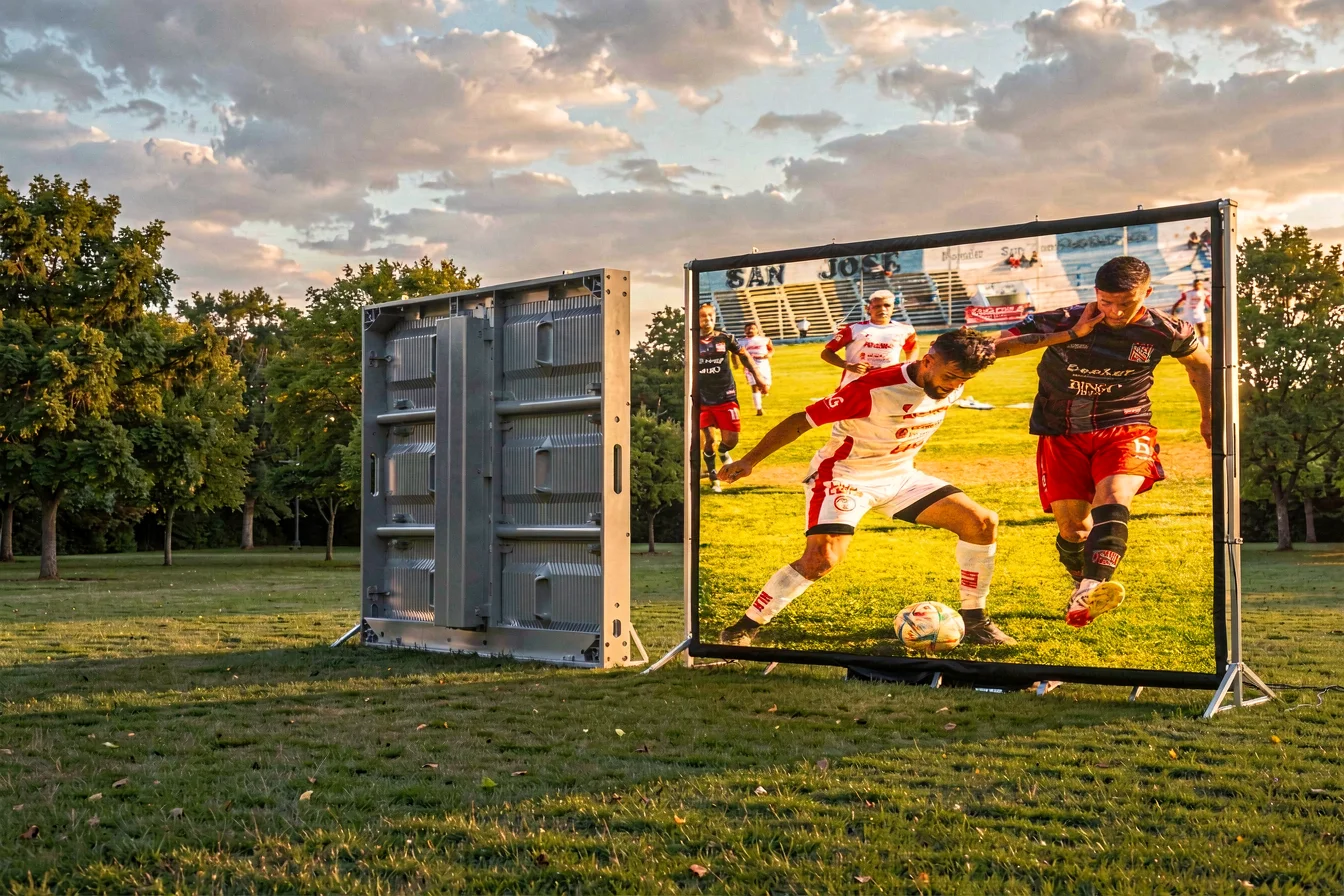 premium outdoor cinema screen