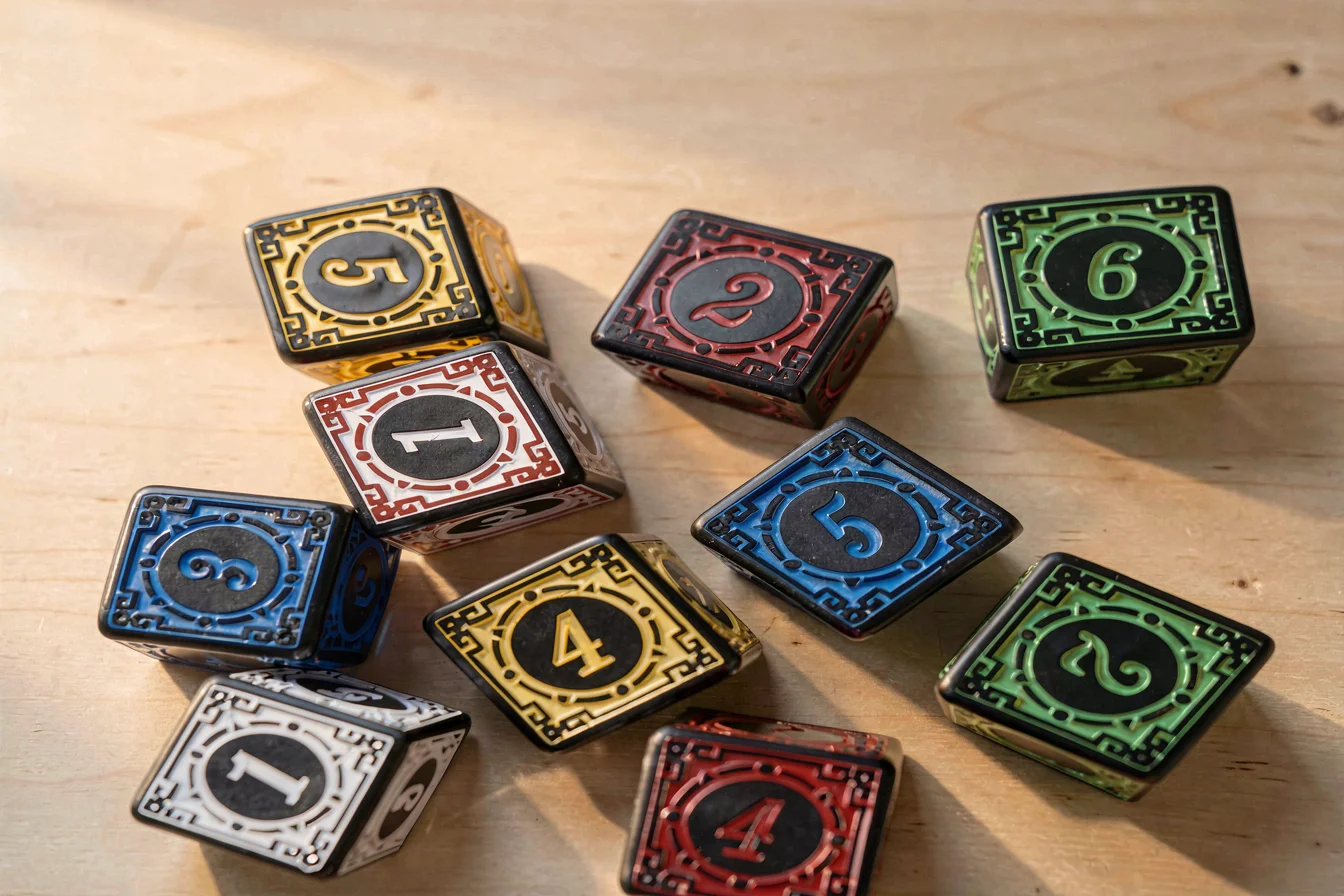 Novelty dice remote control